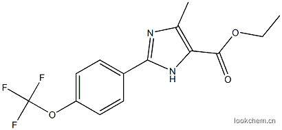 5-甲基-2-(4-三氟甲氧基苯基)-3H-咪唑-4-羧酸